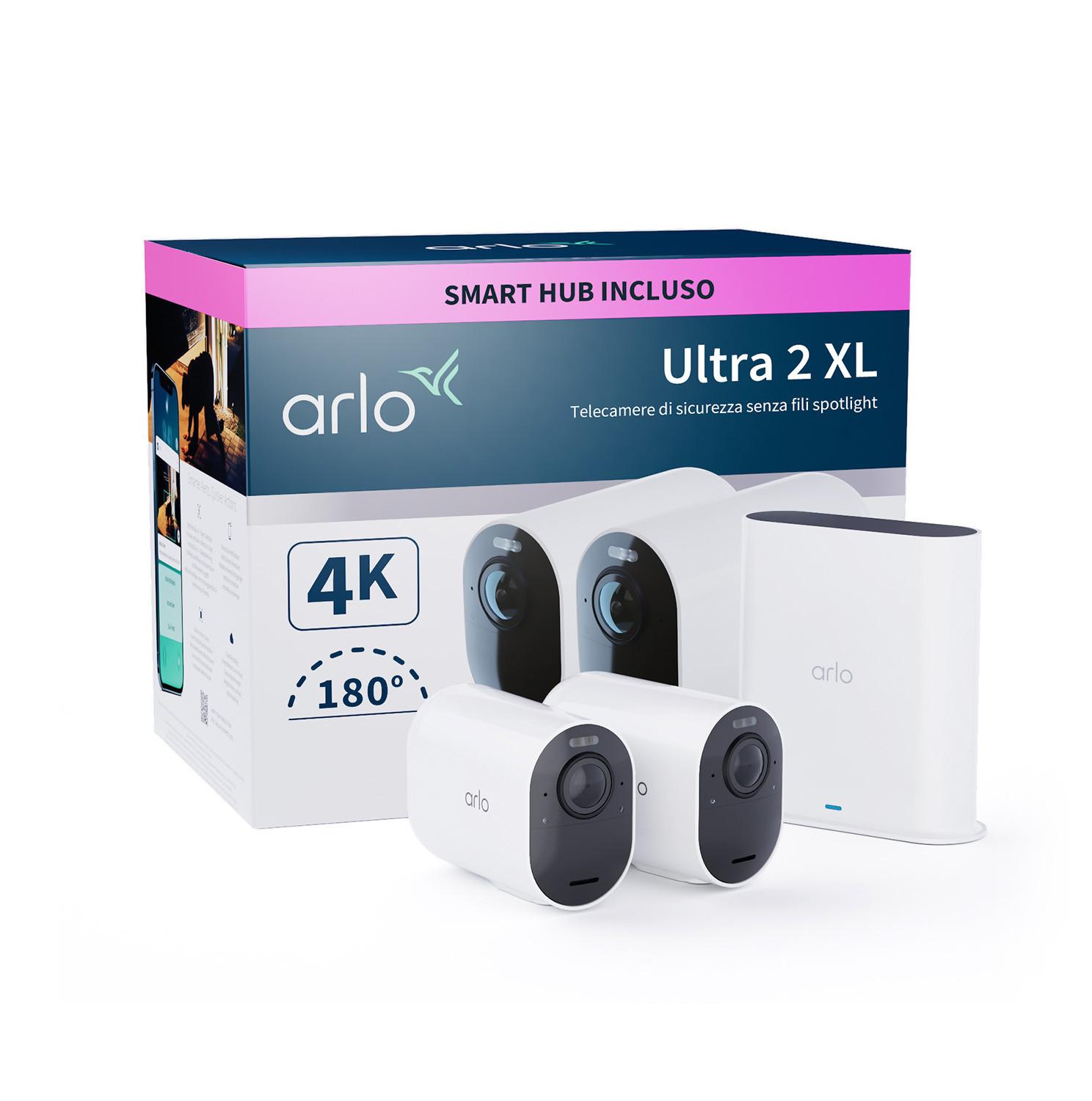 Arlo  Arlo Ultra 2 XL Überwachungskamera außen, 2er Set 