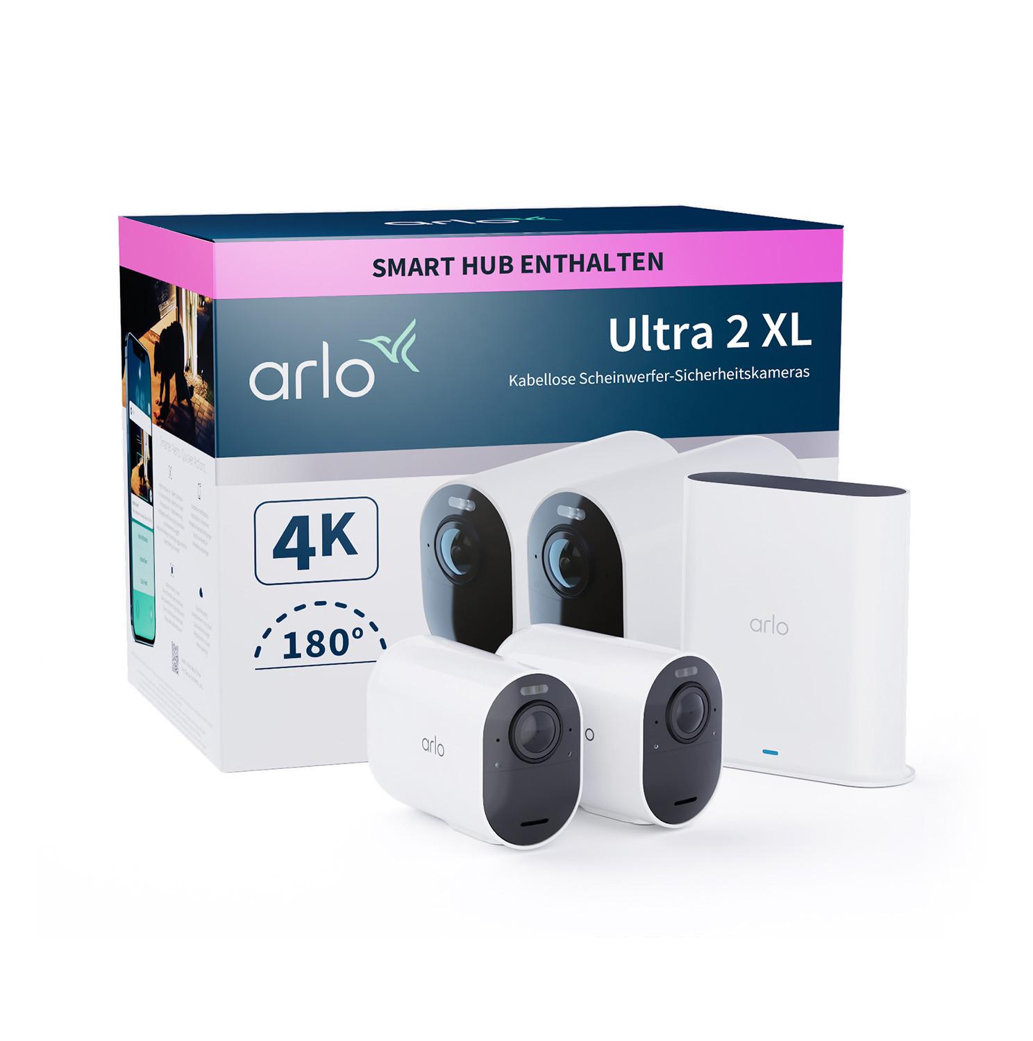 Arlo  Arlo Ultra 2 XL Überwachungskamera außen, 2er Set 