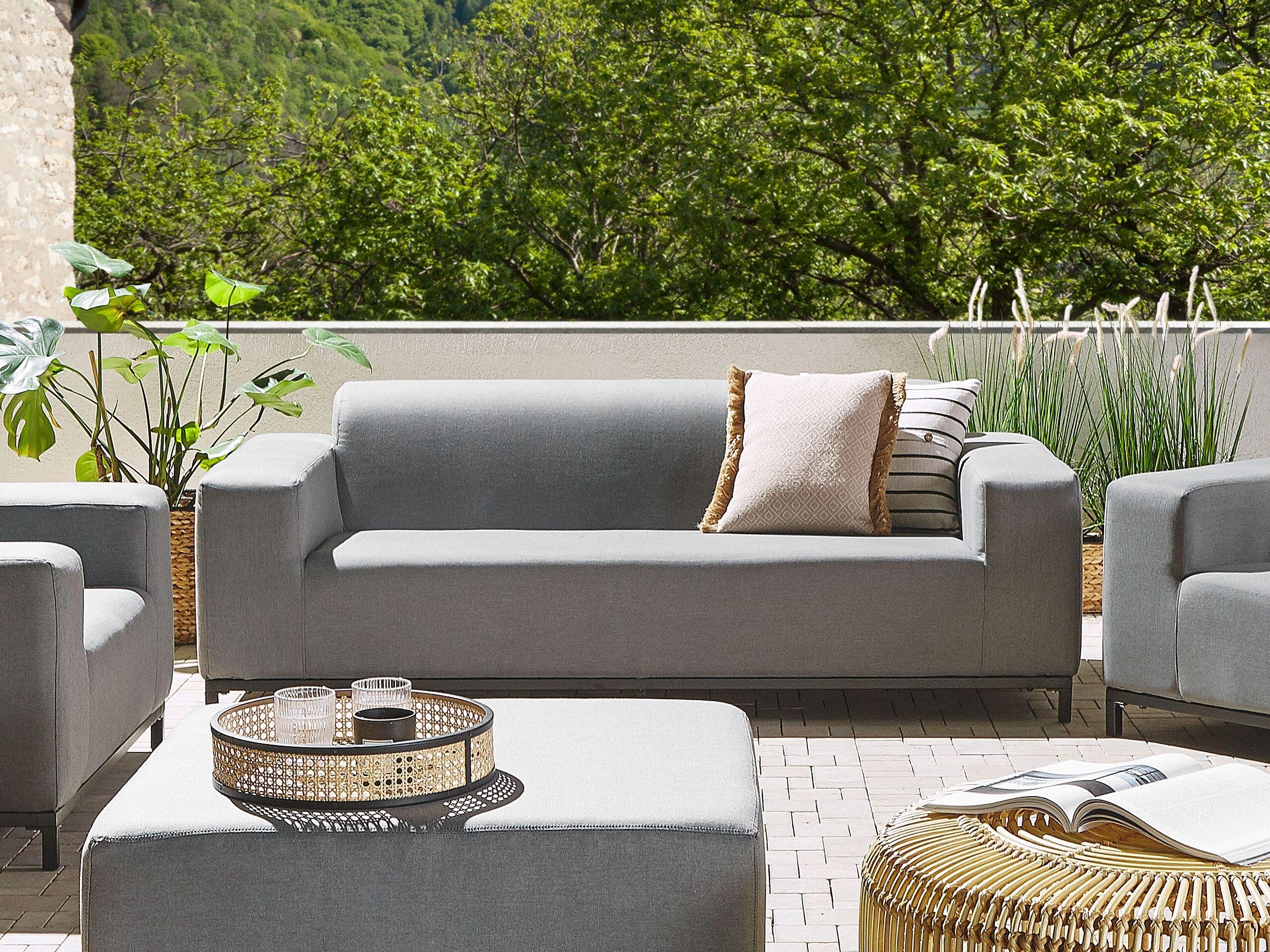 Beliani 3 Sitzer Sofa aus Polyester Modern ROVIGO  