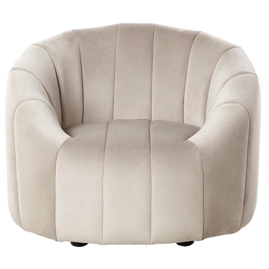 Beliani Wohnzimmer Set aus Samtstoff Retro MALUNG  