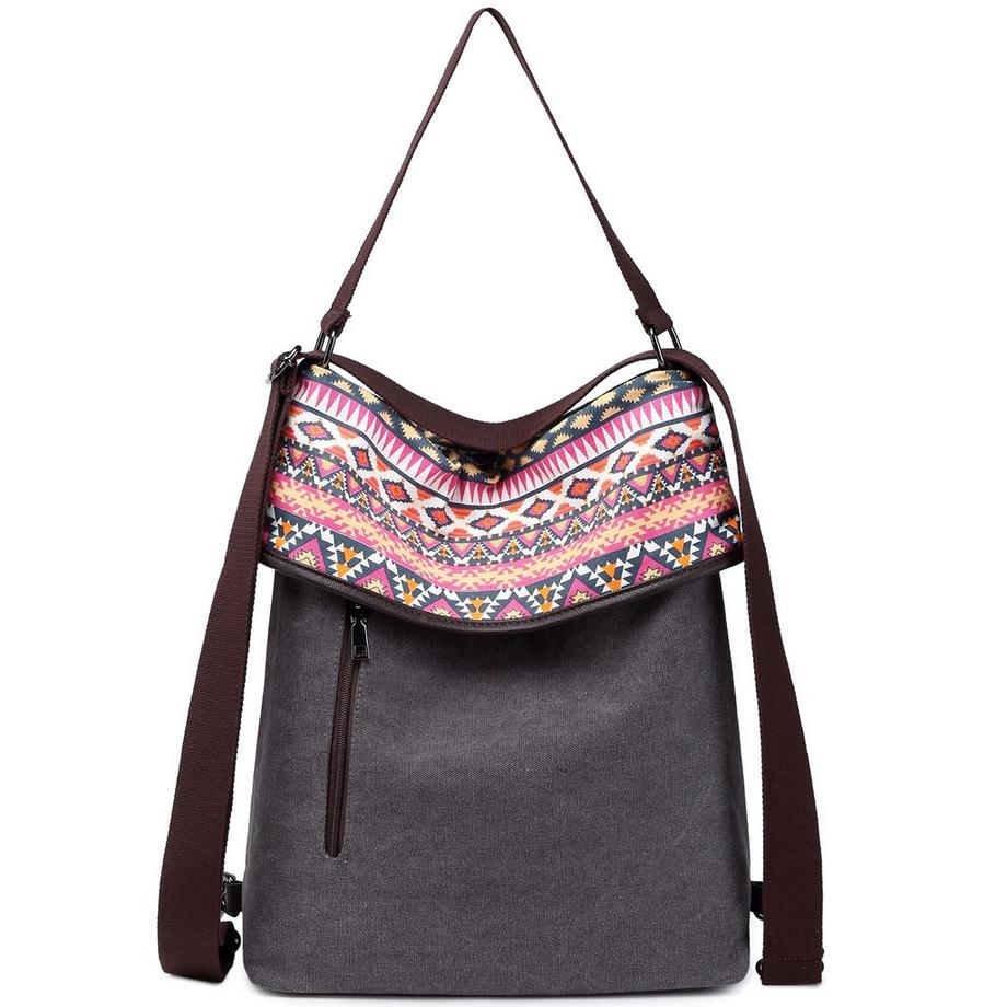 Only-bags.store Sac à dos en toile sac à main sac à bandoulière vintage sac anti-vol sac hobo  