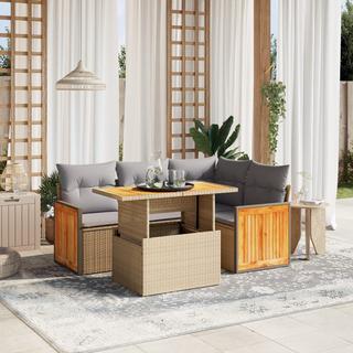 VidaXL Garten sofagarnitur poly-rattan  