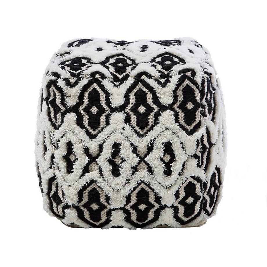 Beliani Pouf en Coton Boho ORAI  