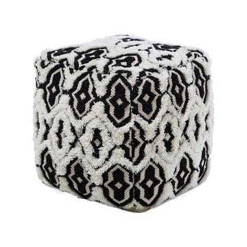 Pouf aus Baumwolle Boho ORAI