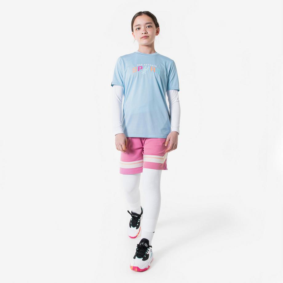 TARMAK  Sous-vêtement enfant basketball manches longues polyester 