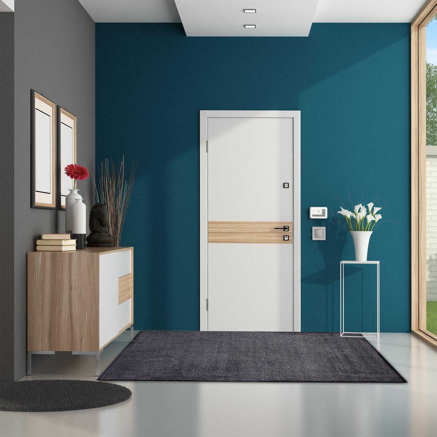 Northix Tappetino raccogli-sporco grigio  