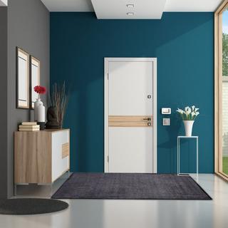 Northix Tappetino raccogli-sporco grigio  