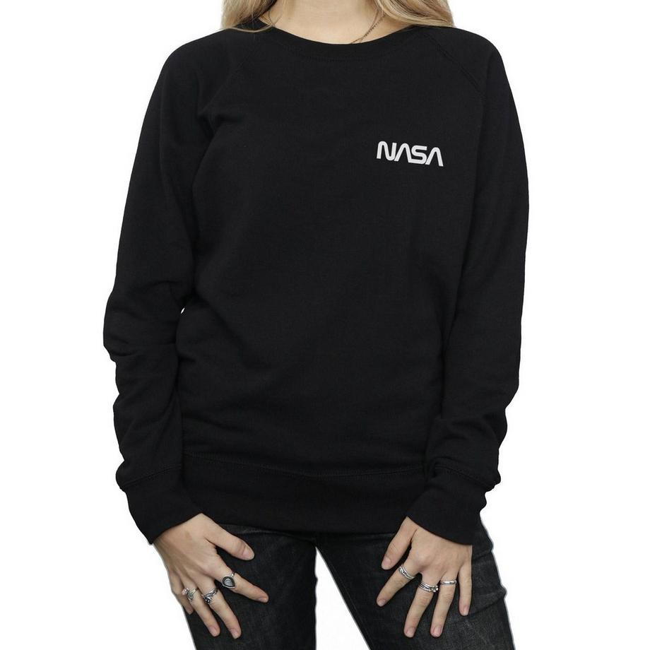 Nasa Logo Col Rond Sweatshirt  