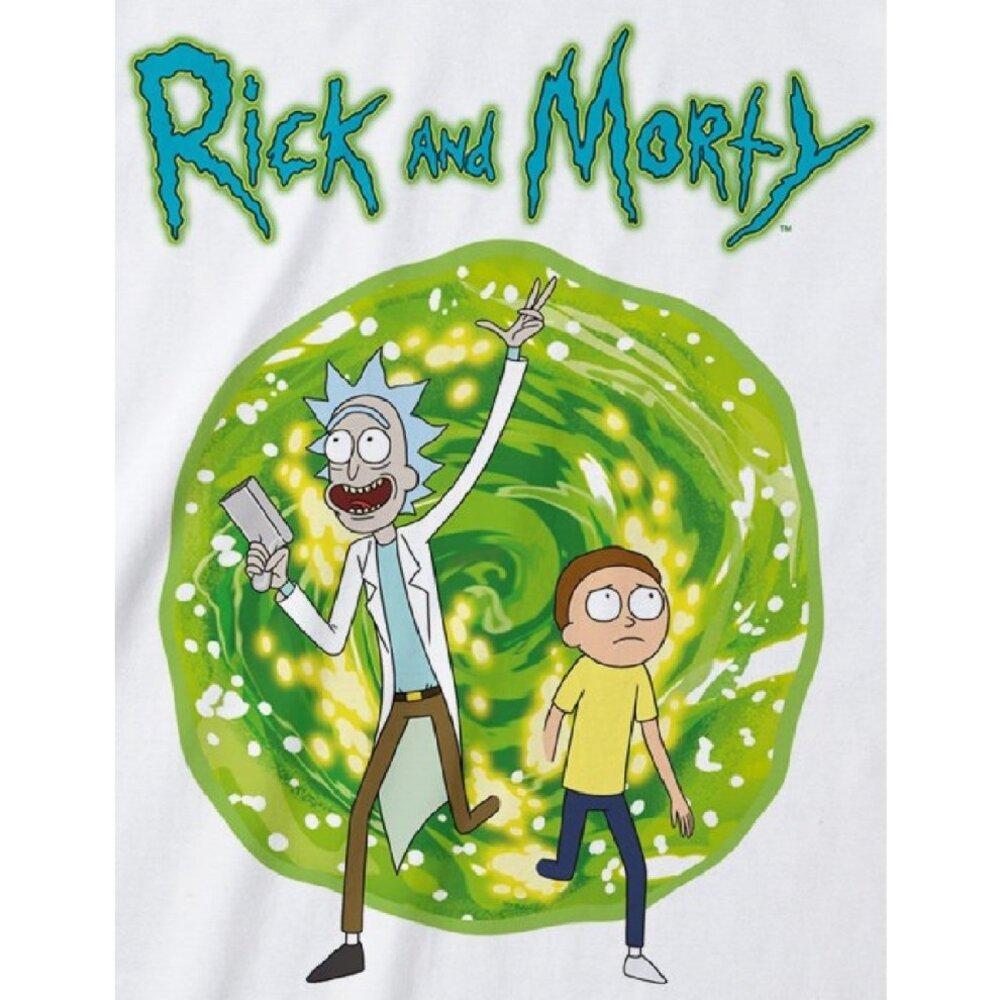 Rick And Morty Rick and Morty Grafik Print T-Shirt  