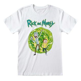 Rick And Morty Rick and Morty Grafik Print T-Shirt  