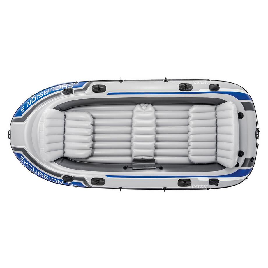 Intex  Ausflugs-Schlauchboot für 5 Personen + Ruder + Pumpe, Intex 68325 