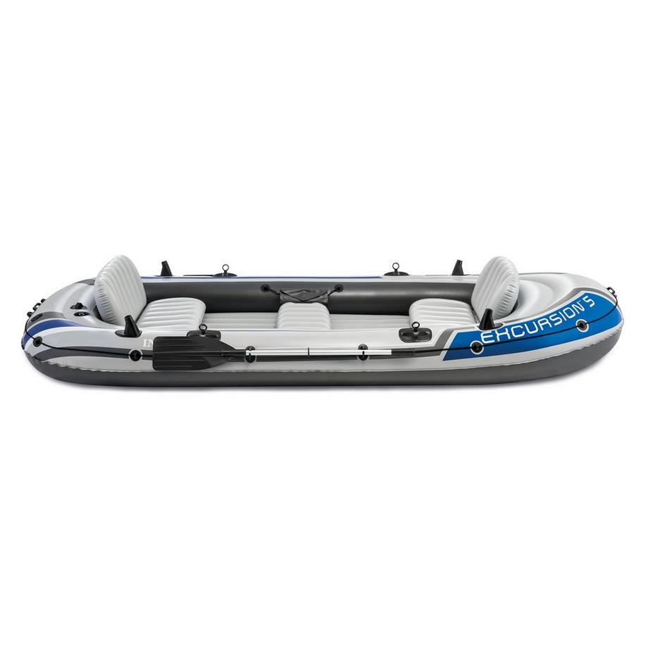 Intex  Ausflugs-Schlauchboot für 5 Personen + Ruder + Pumpe, Intex 68325 