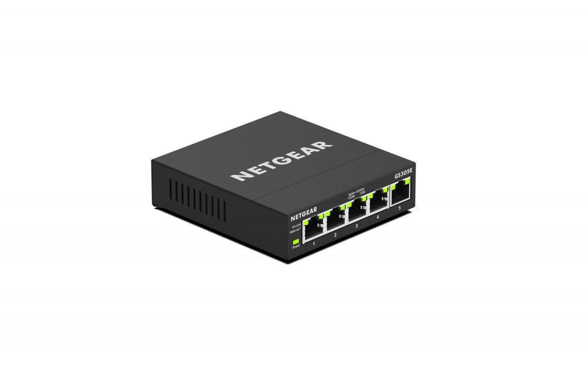 NETGEAR  Netgear Switch GS305E-100PES 5 Port 