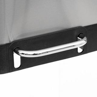 Northio Sortierbehälter mit 2 Fächern - Edelstahl  