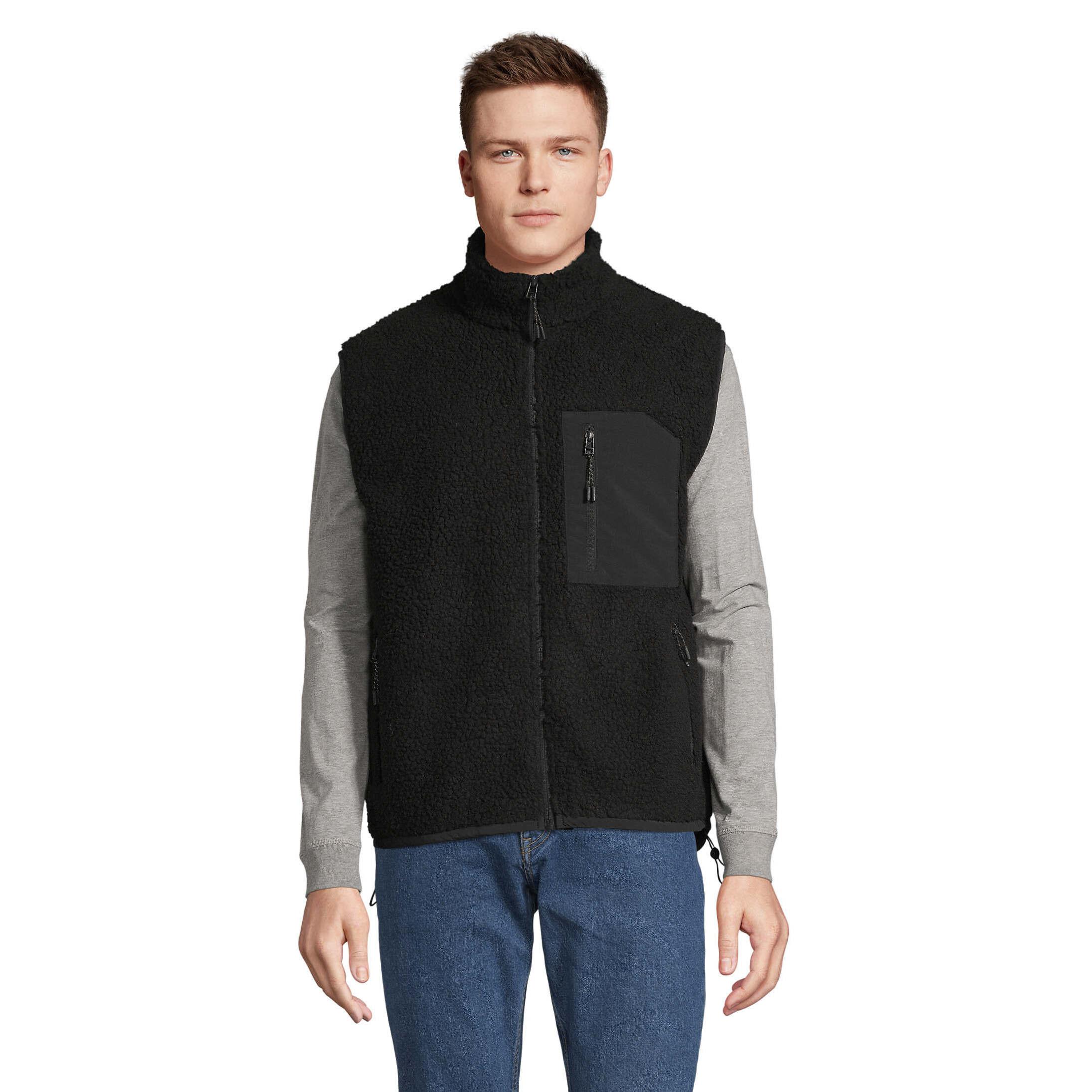 SOLS  gilet fury bw 