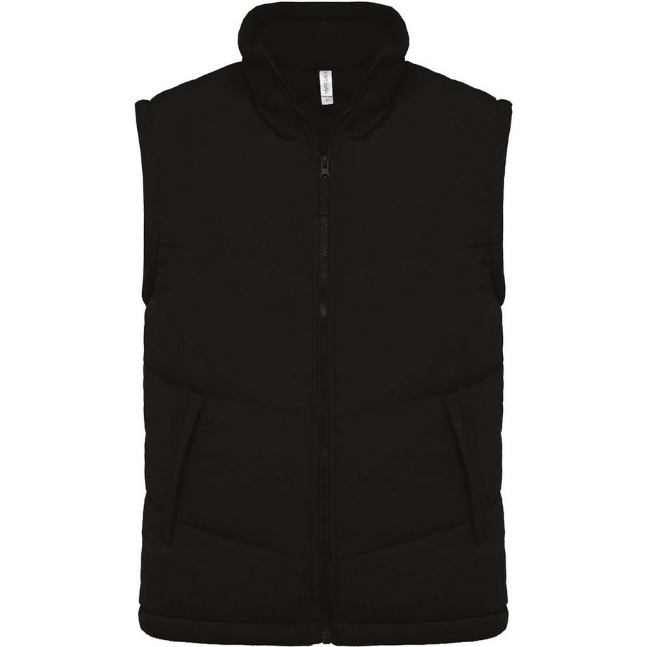 Kariban Ärmellose wattierte Gilet mit Fleecefutter  