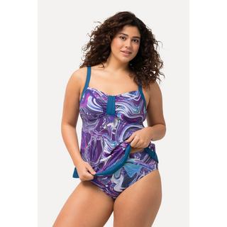 Ulla Popken Tankini Marmormuster Softcups  