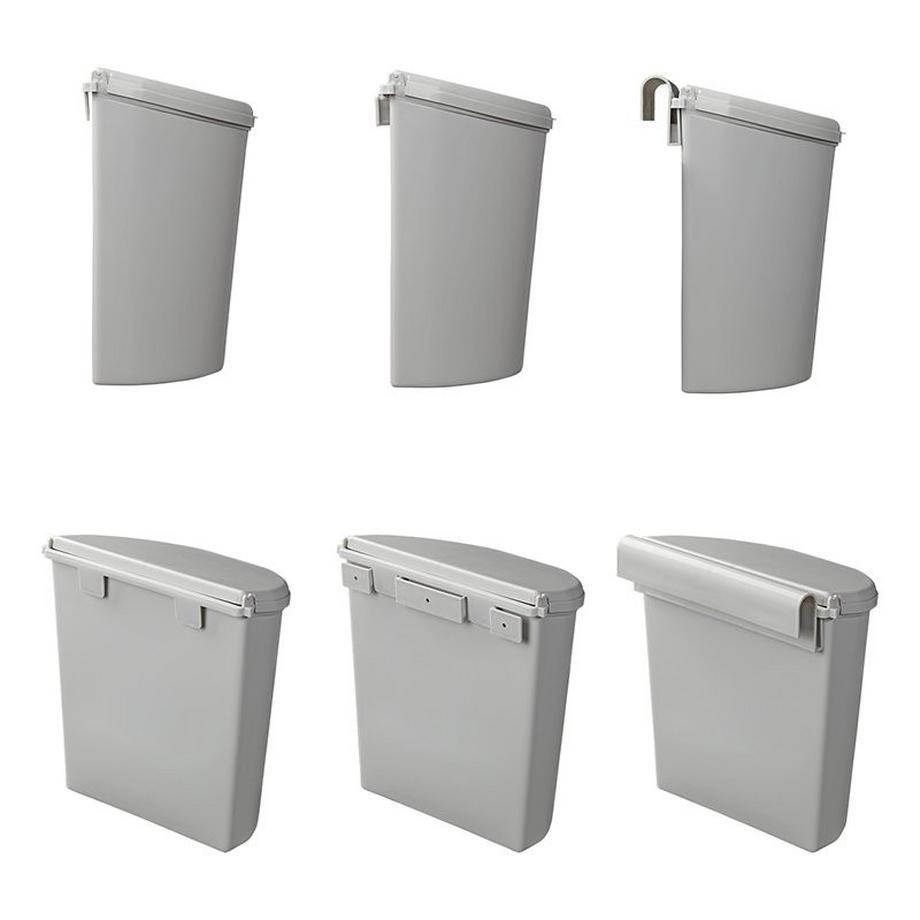 Pricenet Pattumiera L con coperchio per roulotte/camper  