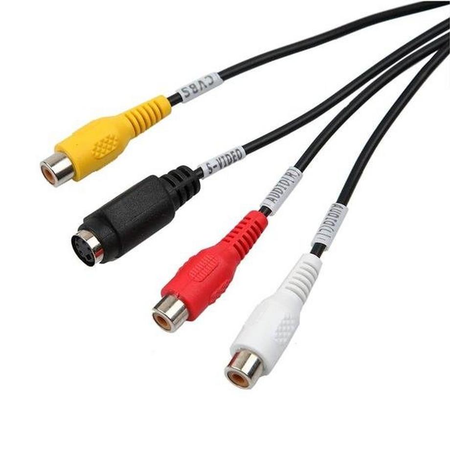 eStore  Adaptateur pour USB vers RCA et S-Vidéo 