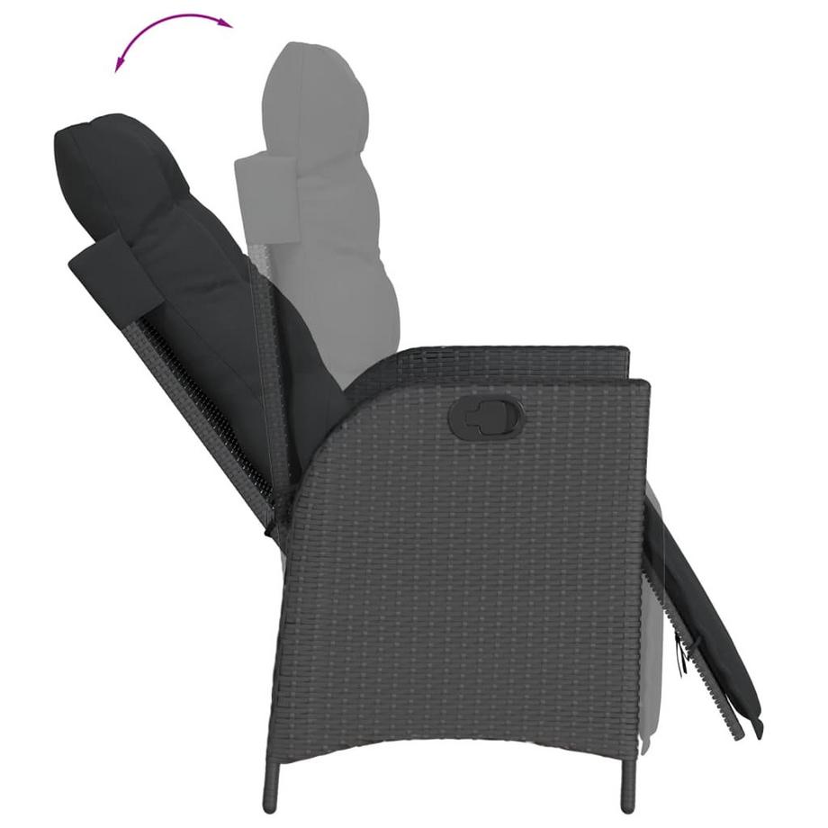 VidaXL Garten essgruppe poly-rattan  