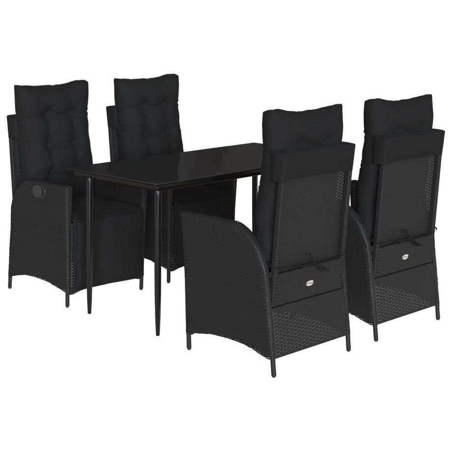 Garten essgruppe poly-rattan