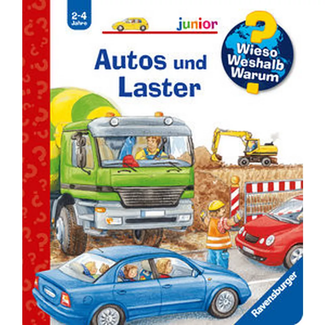 Ravensburger - Wieso? Weshalb? Warum? junior, Band 11: Autos und Laster, Erne, Andrea; Weller, Ursula (Illustrationen)