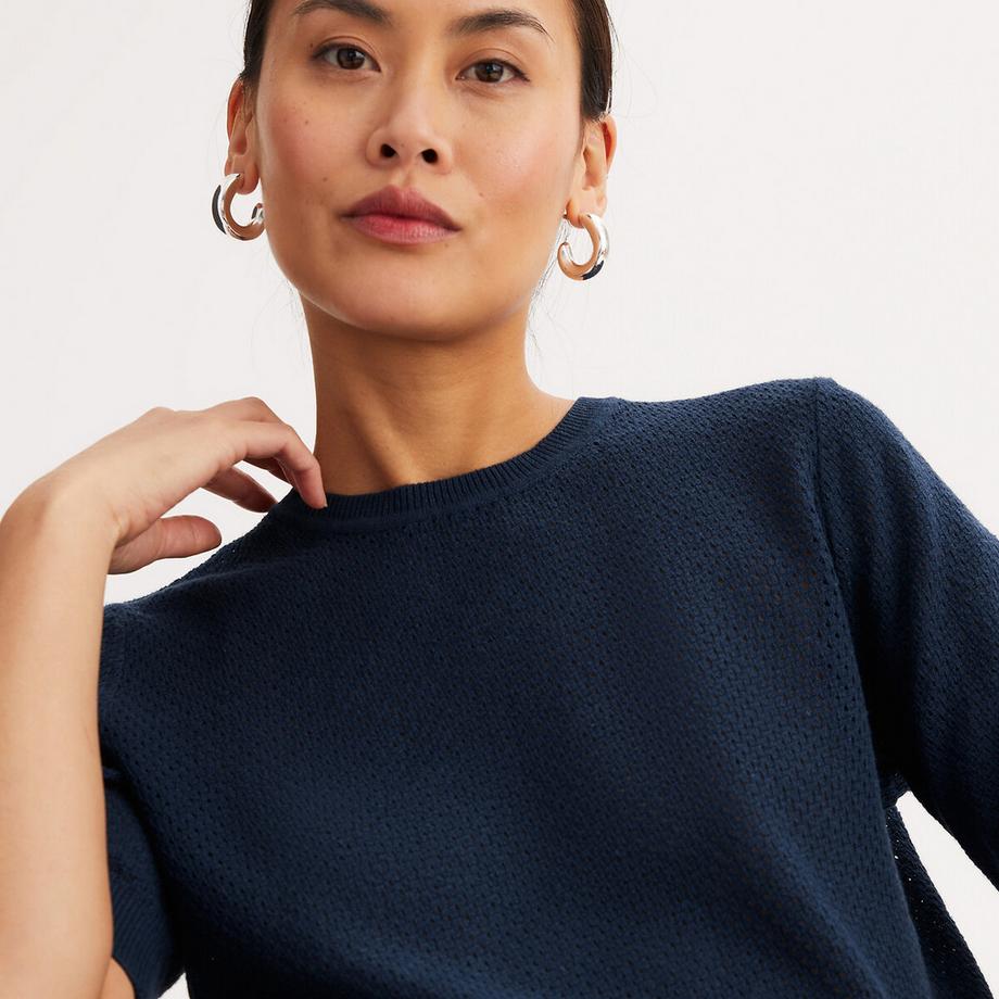 La Redoute Collections Pullover Girocollo Maniche Corte  