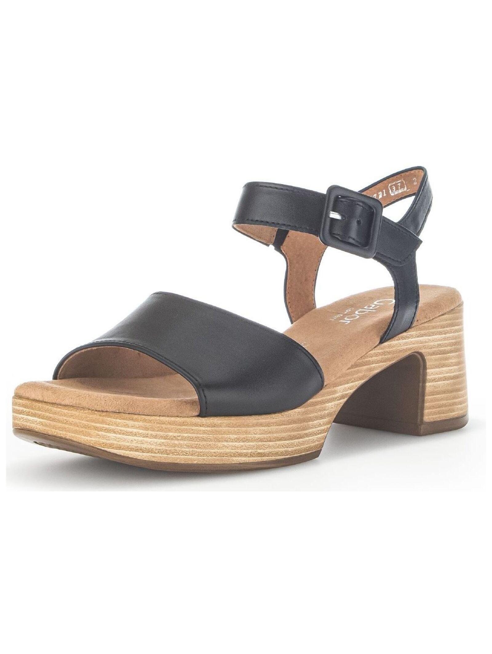 Image of Sandalen 42.721 Damen Schwarz 39