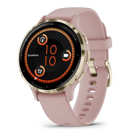 GARMIN  Venu 3S 3,05 cm (1.2") AMOLED Digital 390 x 390 Pixel Touchscreen Gold, Rose WLAN GPS 