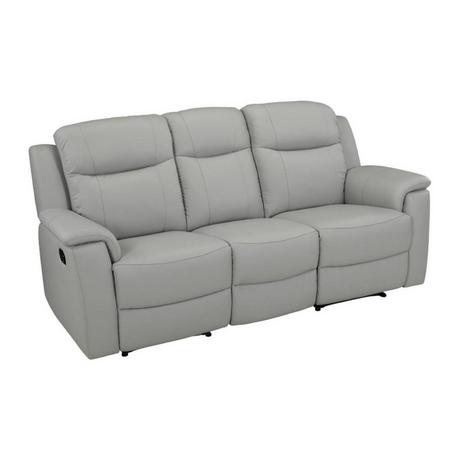 Vente-unique Relaxsofa Leder 3Sitzer EVASION  