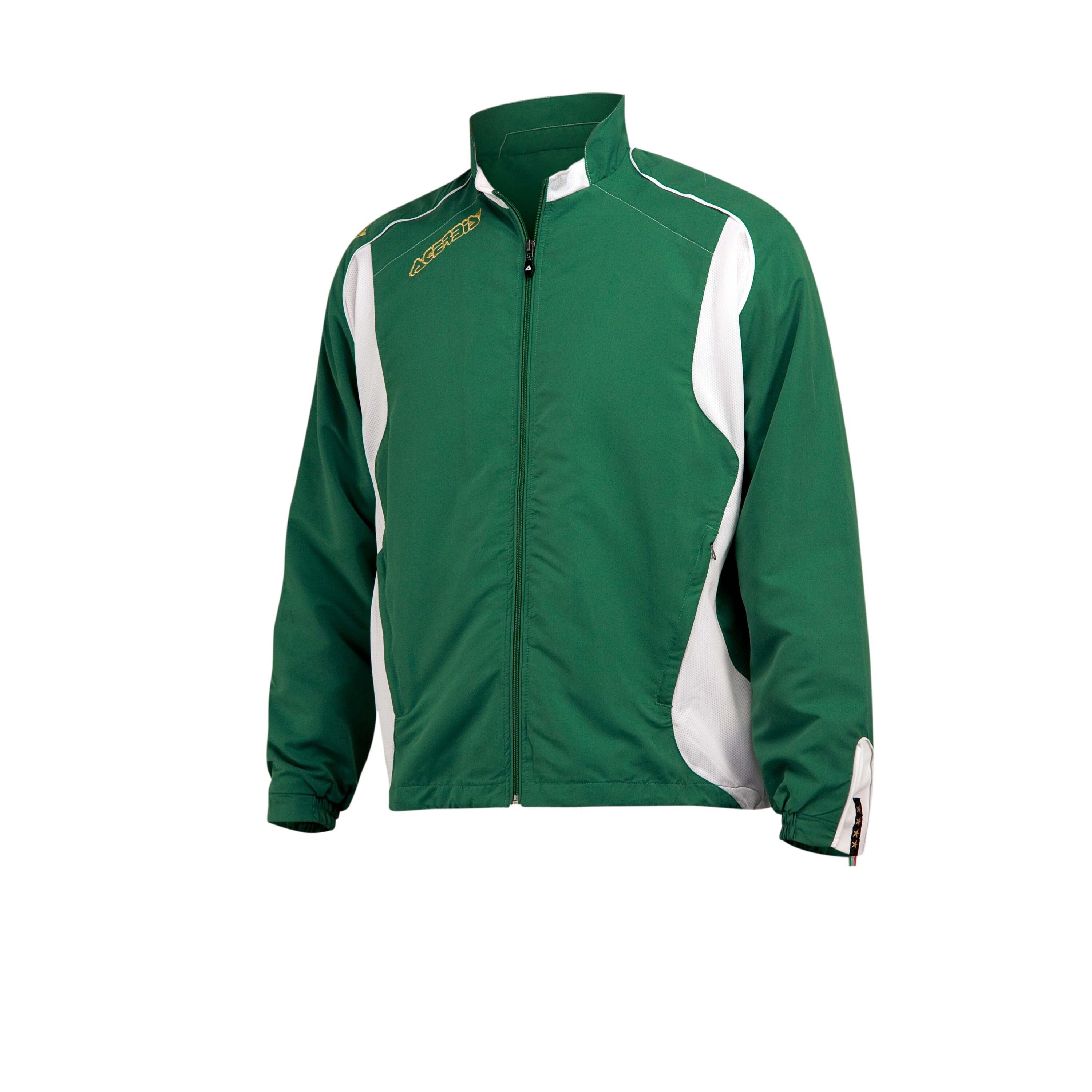 Image of Trainingsjacke 4 Étoiles Unisex Waldgrün XL