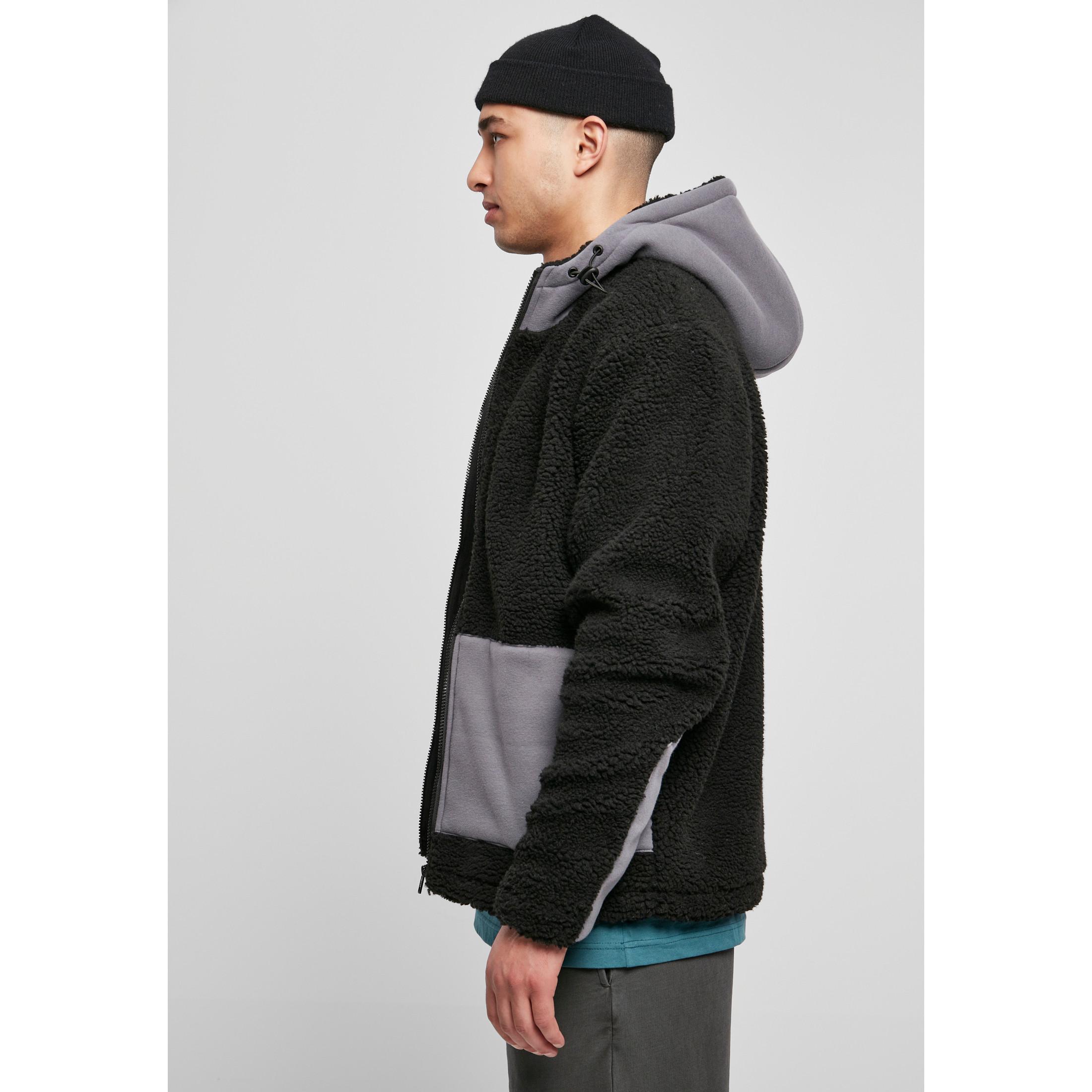 URBAN CLASSICS Sherpa Kapuzenjacke  