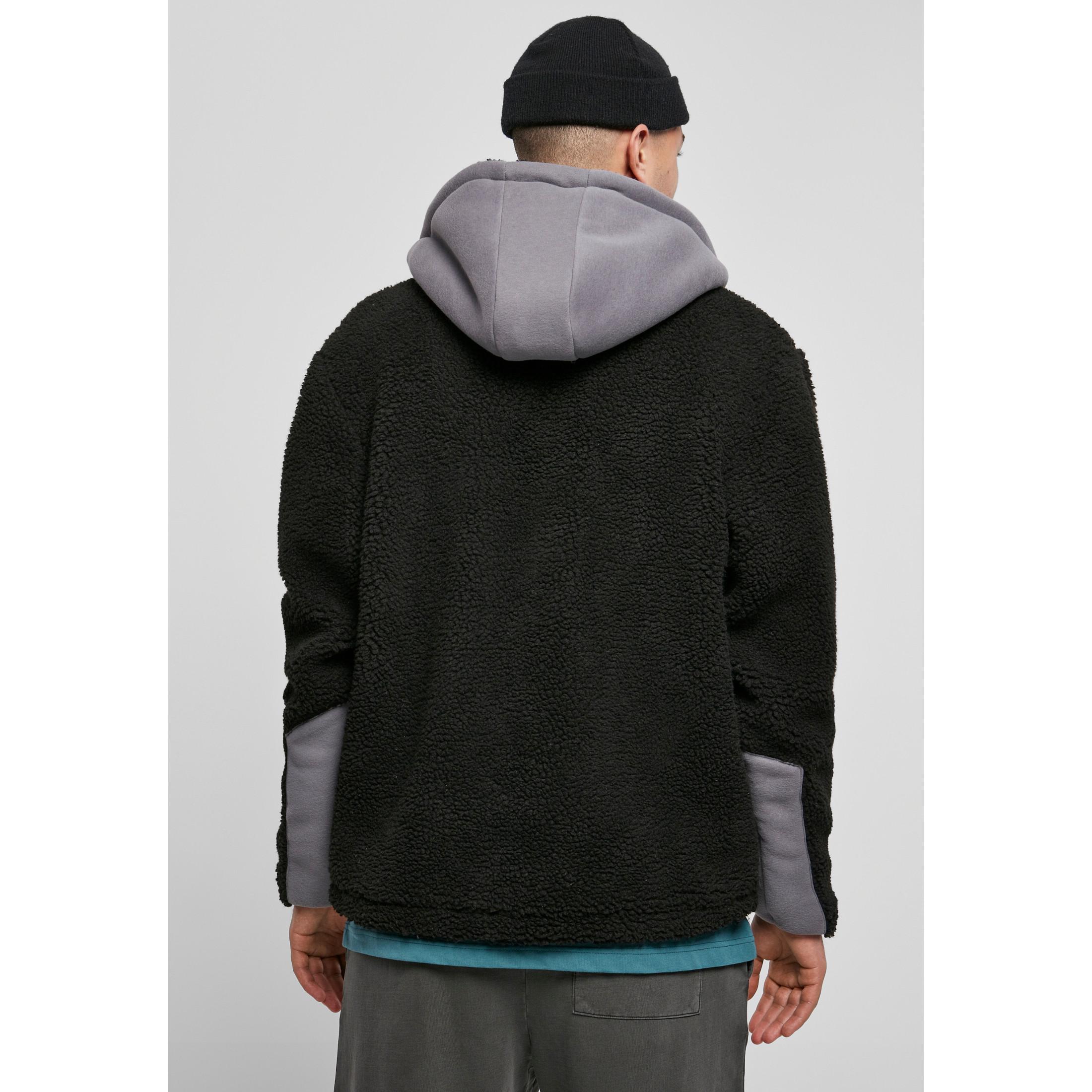 URBAN CLASSICS Sherpa Kapuzenjacke  