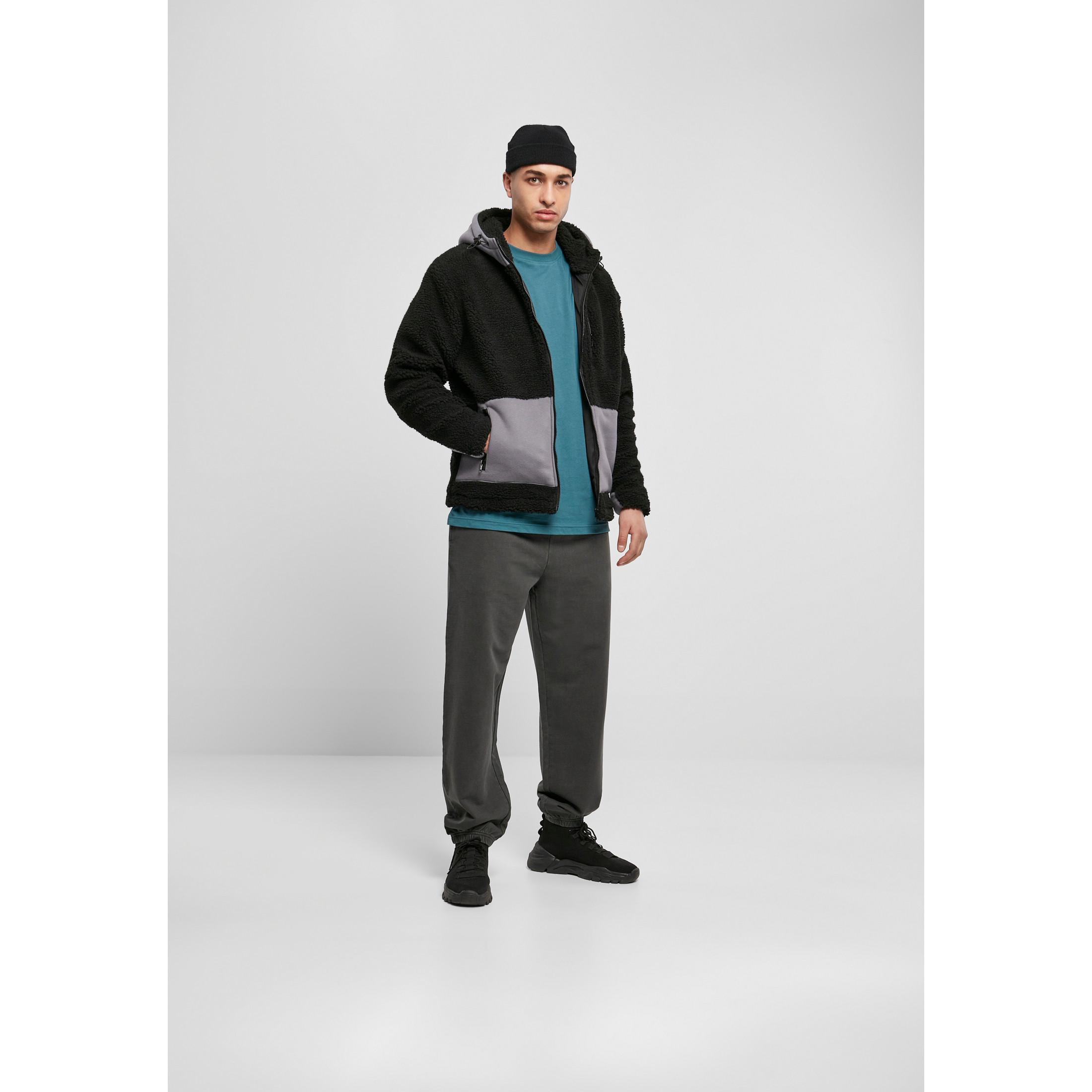 URBAN CLASSICS Sherpa Kapuzenjacke  