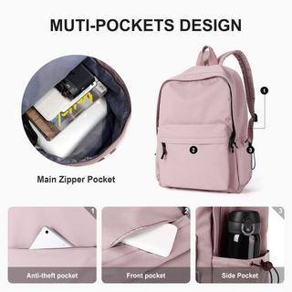 Only-bags.store Lässiger Reise Schul Laptop Rucksack Leichter Rucksack  