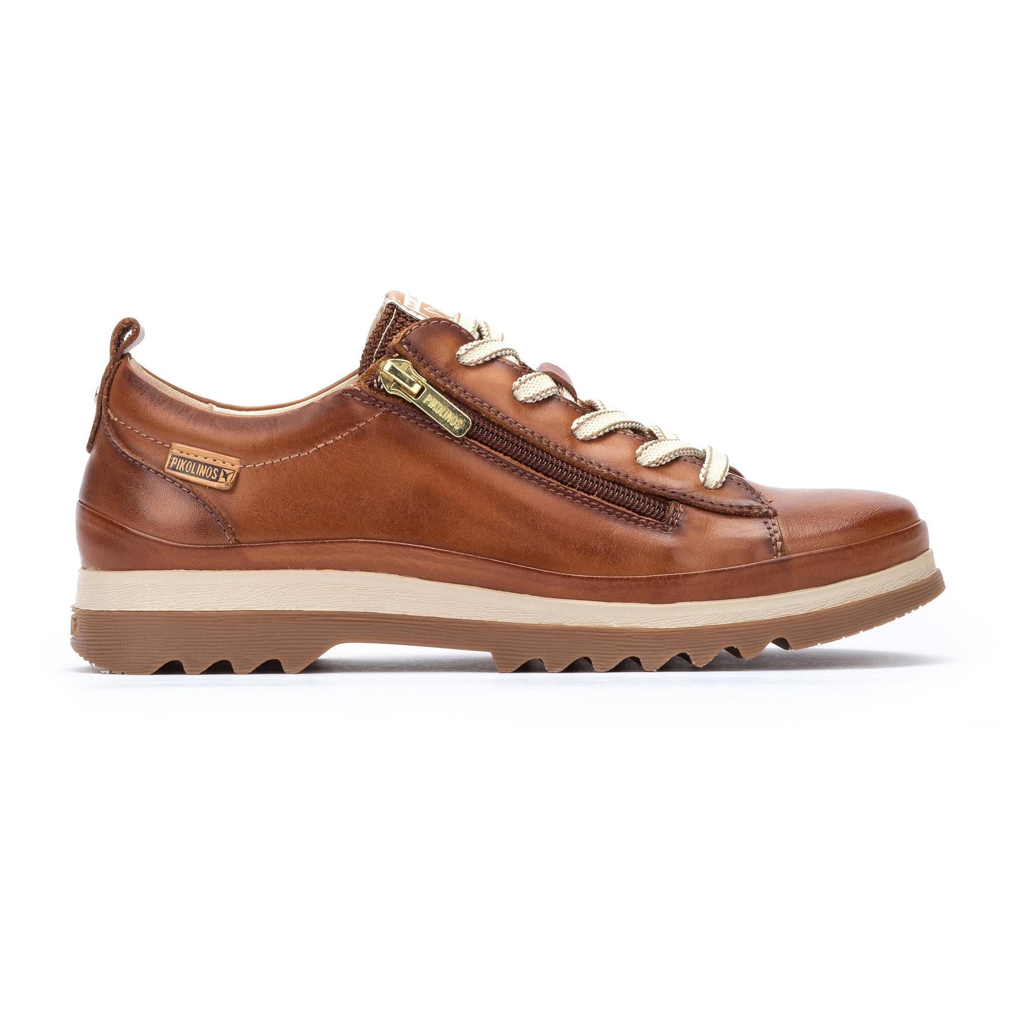 Image of Vigo - Leder Sneaker Damen Braun 38