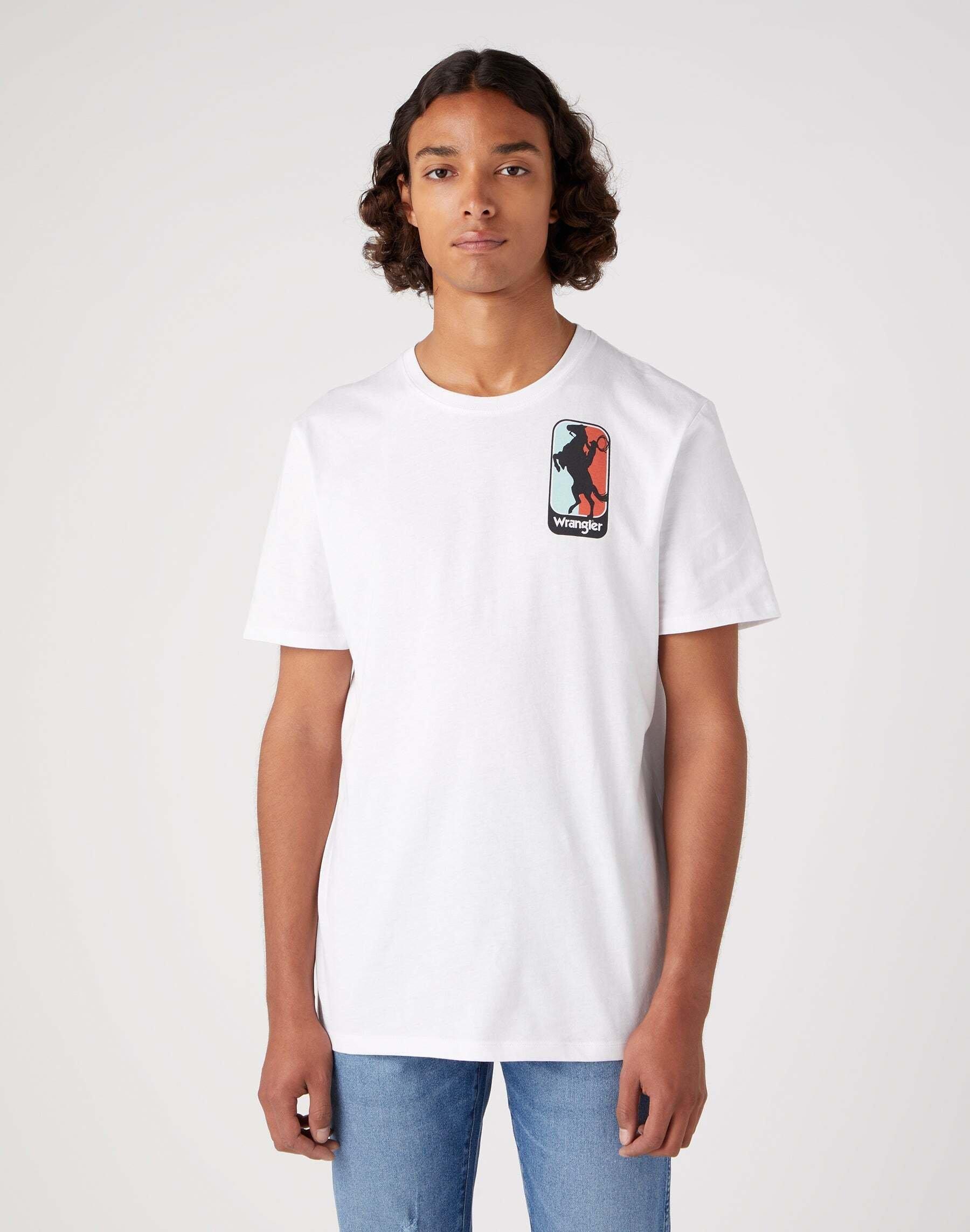 Image of T-shirts Graphic Tee Herren Weiss M