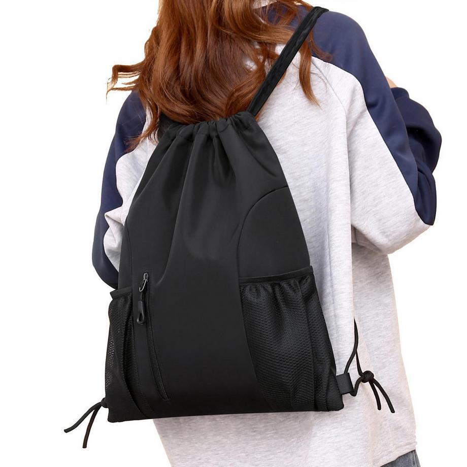 Only-bags.store  Drawstring Rucksack große Kapazität Gym Bag, wasserdicht Nylon Sporttasche 