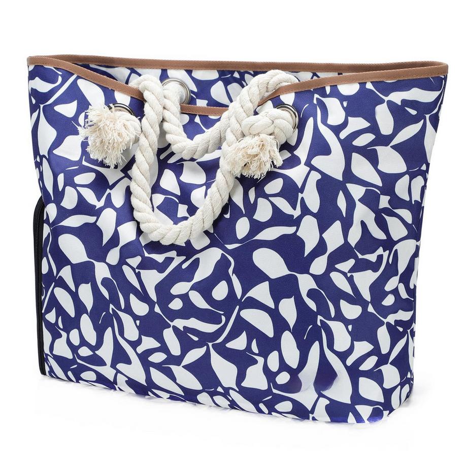 Große Strandtasche mit Reißverschluss