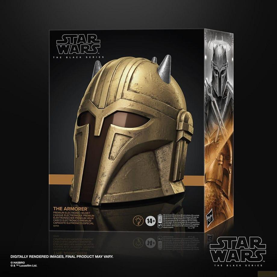 STAR WARS  SW BL DER ARMORER ELEC HELM 