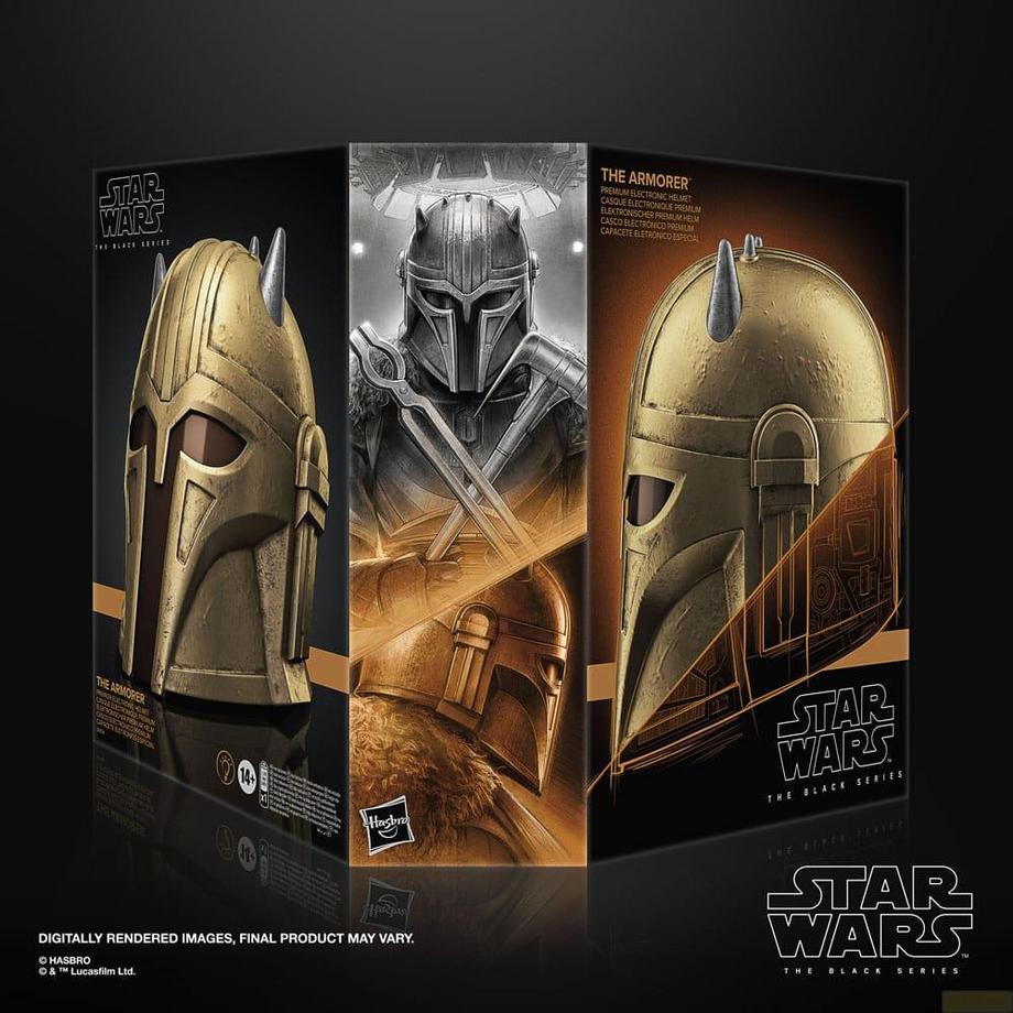 STAR WARS  SW BL DER ARMORER ELEC HELM 