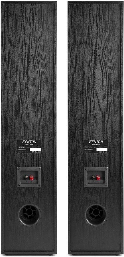 Fenton  Standlautsprecher Paar SHF700B Schwarz 