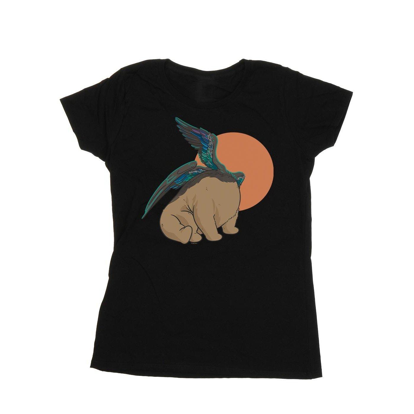 Image of Shangchi And The Legend Of The Ten Rings Morris Pose Tshirt Damen Schwarz XXL