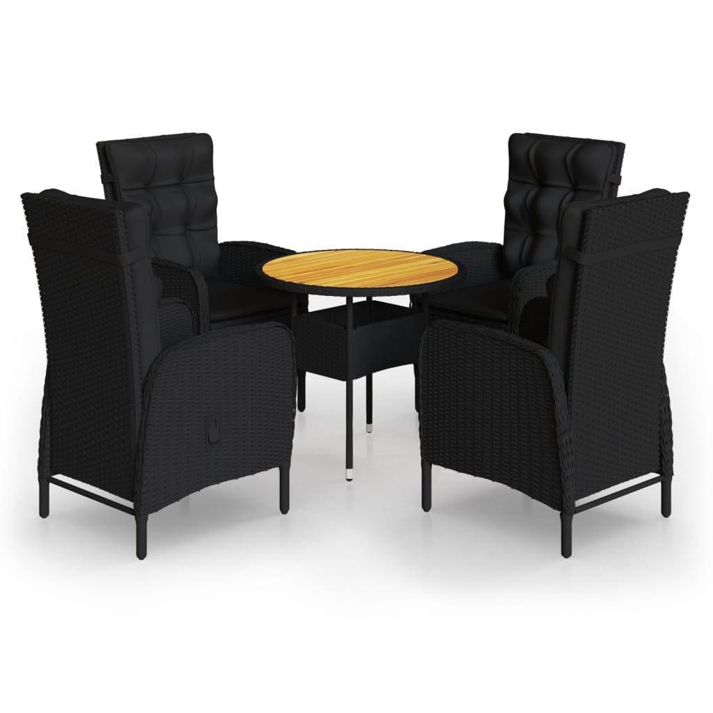 VidaXL Bistro-set poly-rattan  