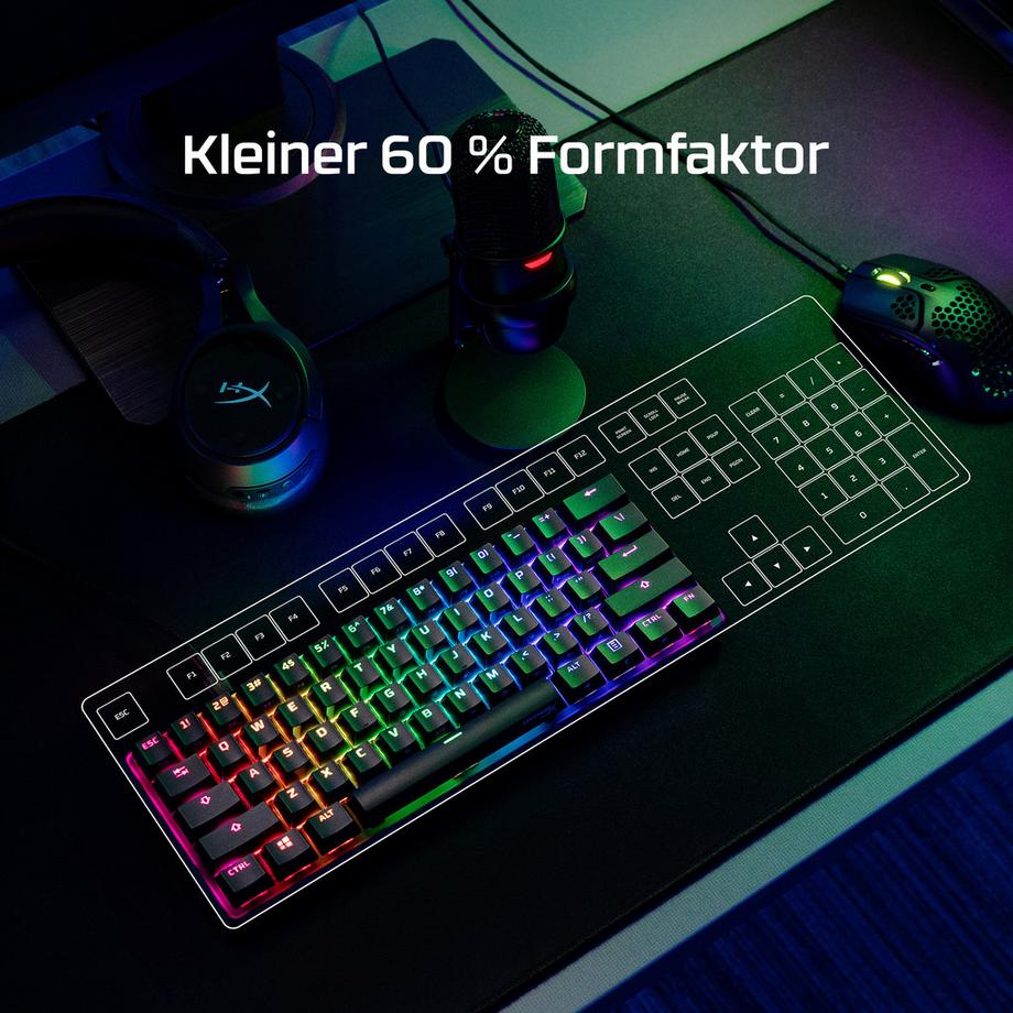 HyperX  Gaming-Tastatur Alloy Origins 60 