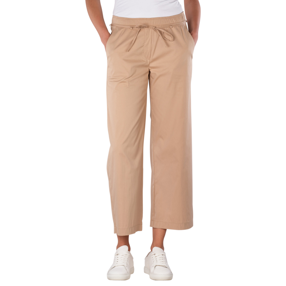 Chiara Chino Wide Leg Cropped Ultra Light