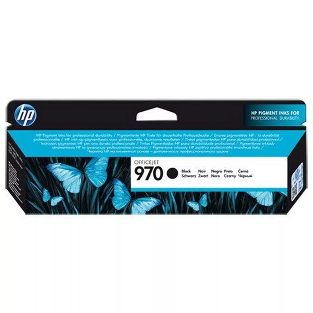 Hewlett-Packard – HP Tintenpatrone 970 schwarz CN621AE OfficeJet Pro X451/576 3000 S., One Size