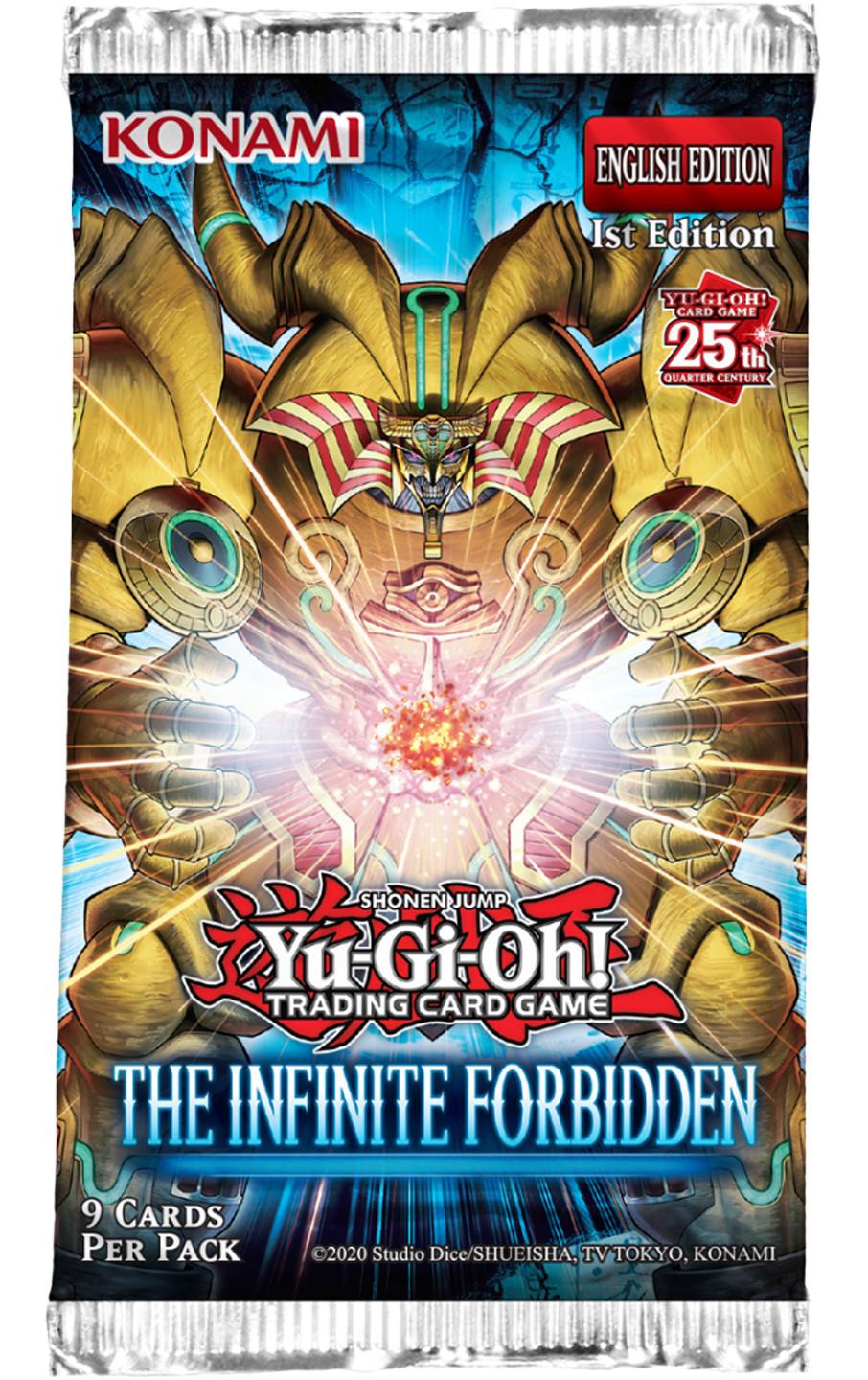 Yu-Gi-Oh!  The Infinite Forbidden Booster Pack - 1. Auflage  - DE 