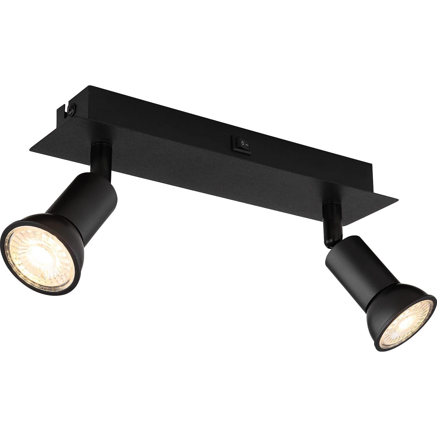 Image of Strahler Drew Metall matt 2xGU10 Strahler Drew Metall matt 2xGU10