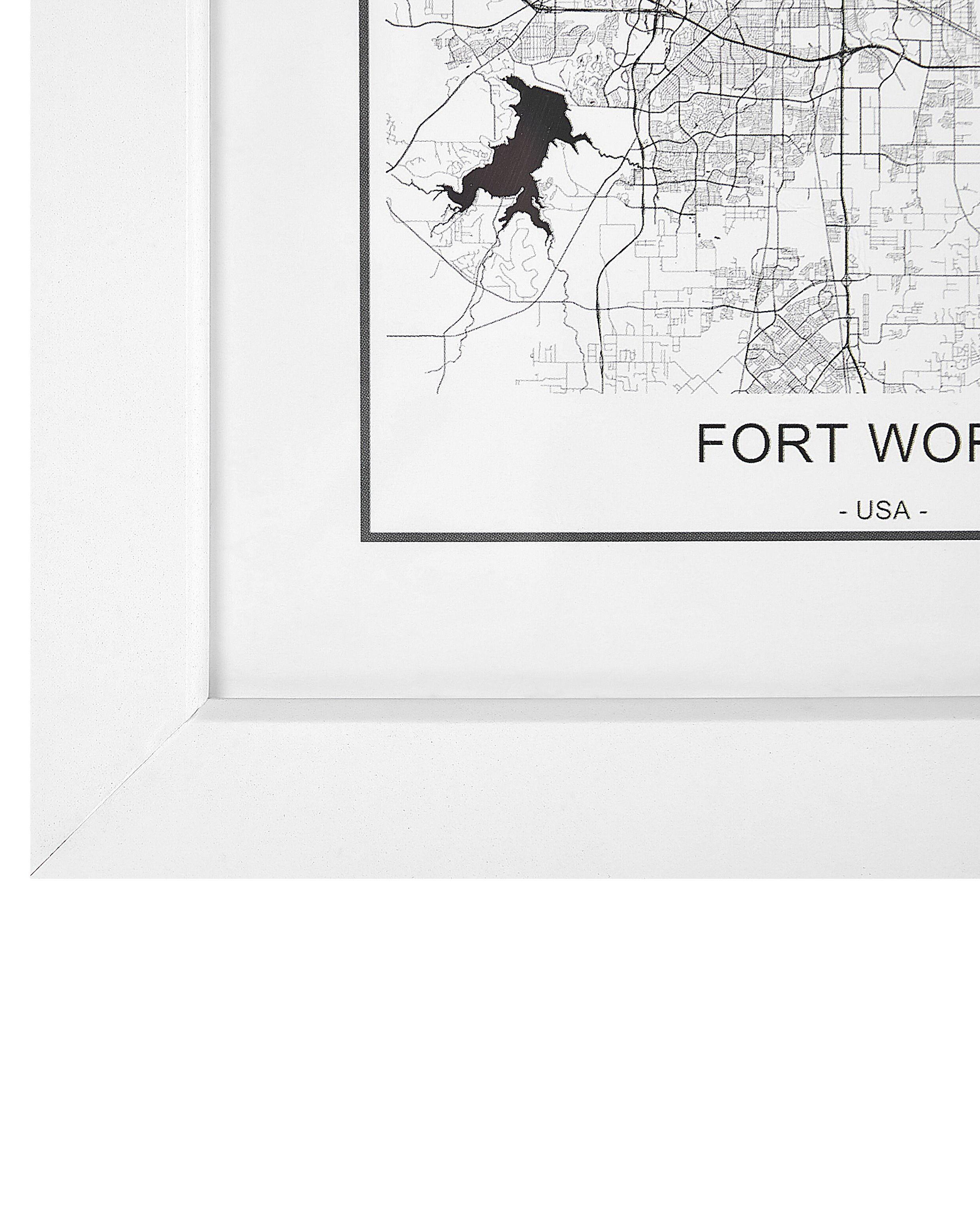 Beliani Fotorahmen aus MDF-Platte Glamourös DENKORO  